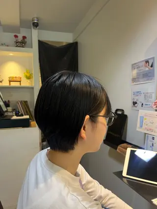 ショート 髪質改善livLim所属・髪質改善 芝井千晶のヘアスタイル