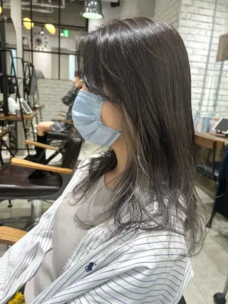 セミロング カラー 🌿ニュアンス/髪質 改善🌿Fukudaのヘアスタイル
