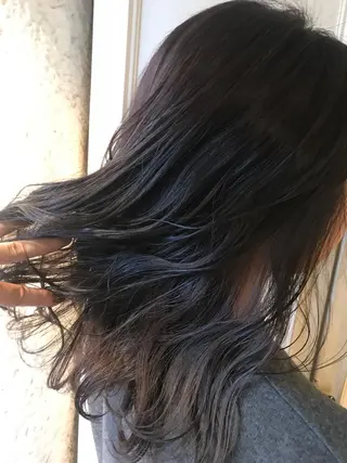 ミディアム カラー 悩み解決/艶髪/ LISAのヘアスタイル