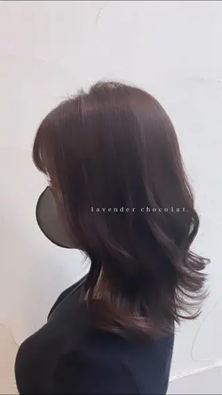 ミディアム パーマ/名古屋パーマ / コデラ ナナホのヘアスタイル