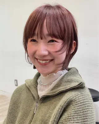 ショート レイヤーパーマ/ ショートパーマ/横浜のヘアスタイル