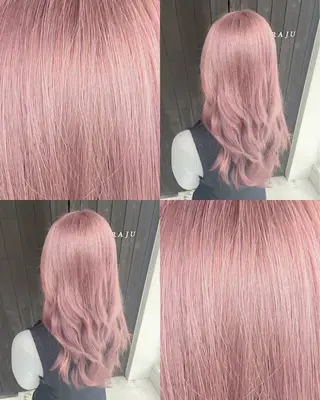 ロング カラー SARAJU所属・ハイトーンカラー/ SARAJU　なごむのヘアスタイル