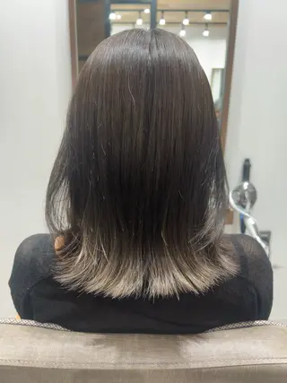 ミディアム カラー レイヤー/韓国/ ハッシュ/高田翼のヘアスタイル