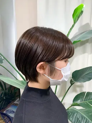 ショート 【韓国風くびれヘア】 joule小木曽輝のヘアスタイル