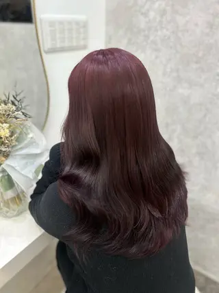 セミロング elubylovis nanaseのヘアスタイル