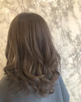 ミディアム カラー 東中野🥇美容室 FLOW東中野店のヘアスタイル