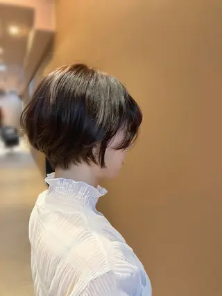 ショート あかり🌷ナチュラル 、透明感カラーのヘアスタイル