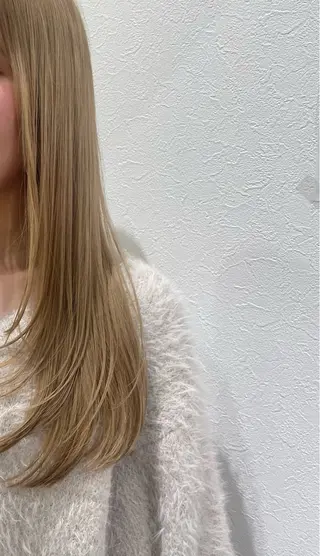 ロング 坂田 玲那のヘアスタイル