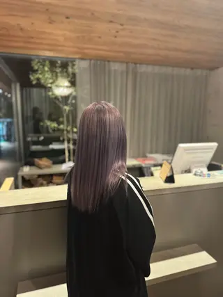 ロング カラー ブリーチ無しダブル カラー特化/🫧中村のヘアスタイル