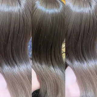 ミディアム カラー ラフィスヘアードープ所属・👑髪質改善wカラー /ハイトーン/アユカのヘアスタイル