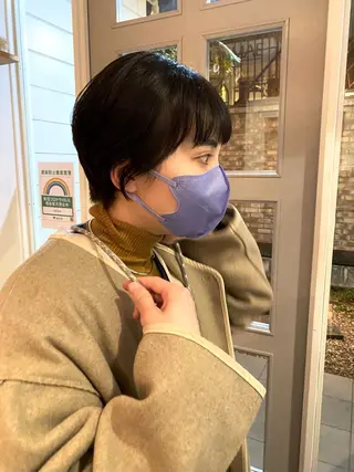 ショート Van family所属・ショート& パーマ　坂本のヘアスタイル