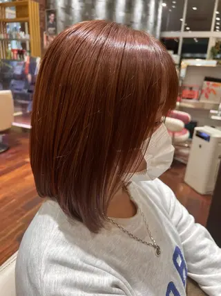 ミディアム カラー 十佐近 裕翔のヘアスタイル