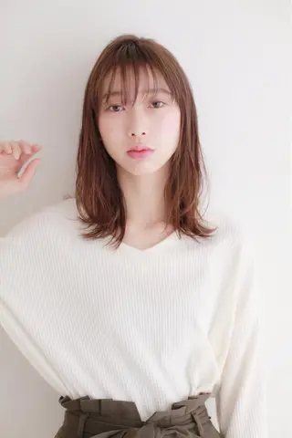 ミディアム NYNY四條畷店 森 亮人のヘアスタイル