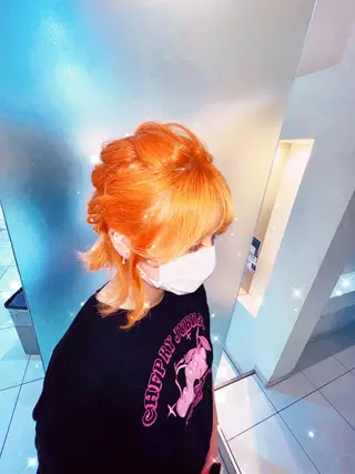 ミディアム ヘアアレンジ 東出 レイ🕊のヘアスタイル