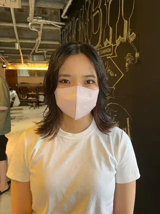 ミディアム the OSCAR所属・韓国ヘアスタイリスト Harukaのヘアスタイル