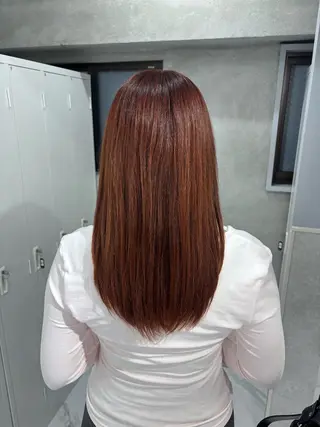 ロング カラー 心愛/天神/レイヤー /透明感カラー/艶髪のヘアスタイル