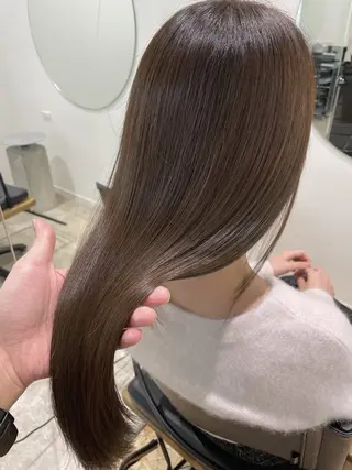 セミロング 髪質改善とカラー特化 ✨Hito.nowaのヘアスタイル
