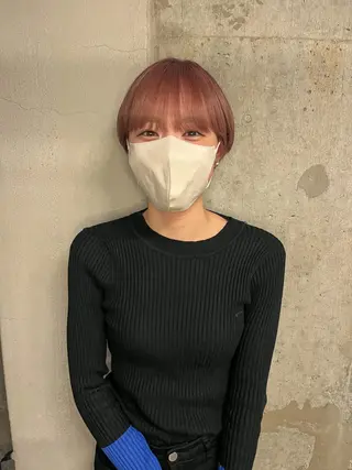 ショート カラー こっくりカラー/艶髪 /amy.山口瑞稀のヘアスタイル