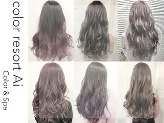 ロング カラー特化 横川　翔希のヘアスタイル