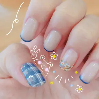 ネイル 🌲🌳🚪iiit o🌲🌳🌲のネイルデザイン