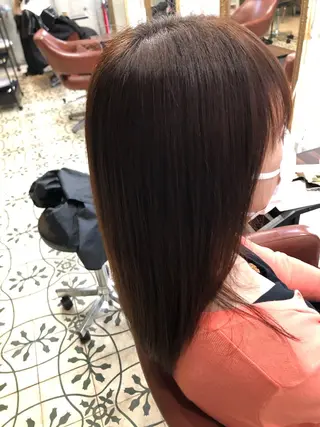 ロング ✨髪質改善✨ 縮毛矯正/佐藤恵太のヘアスタイル