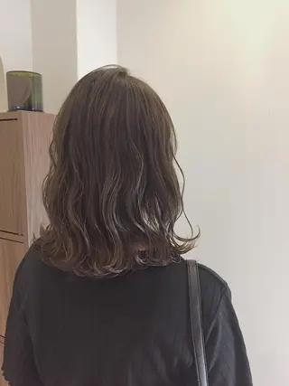 ミディアム カラー MIZUHO / ダブルカラー髪質改善のヘアスタイル