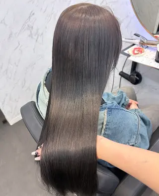 ロング カラー hair salon dot. mooda 韓国風サロン 町田店所属・韓国風ヘア🎀🩶 /♡𝓝𝓸𝓪♡のヘアスタイル