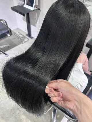 ロング 髪質改善大阪/ 酸性縮毛矯正/ゆうとのヘアスタイル