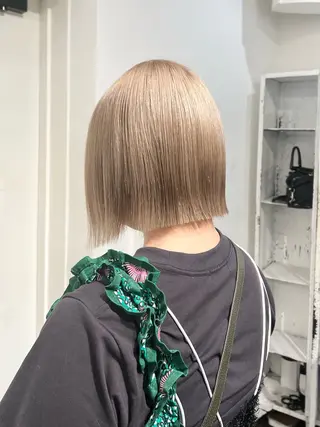 ミディアム カラー HARU//原宿🤍 リピート率NO.1のヘアスタイル