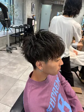 メンズ 🥀暖色系カラー🥀 本厚木/けんすけのヘアスタイル