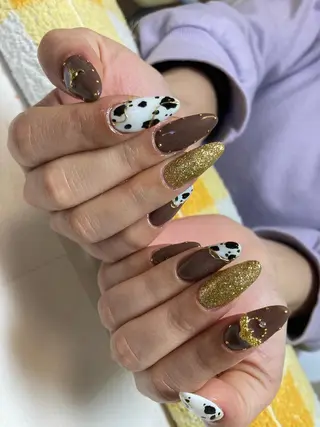 ネイル rukianail 新里のネイルデザイン