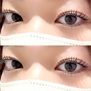 マツエク・マツパ Crescent Eye Moeのマツエク・マツパデザイン