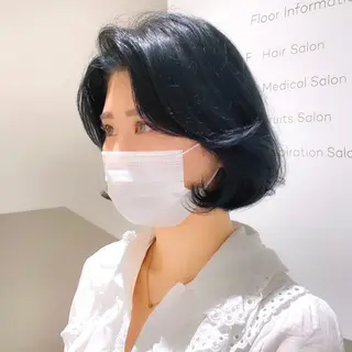 ミディアム 韓国くびれレイヤー 🇰🇷はづきのヘアスタイル