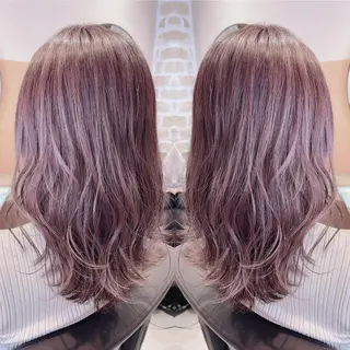 ミディアム 髪質改善×艶髪 斉藤 勝のヘアスタイル