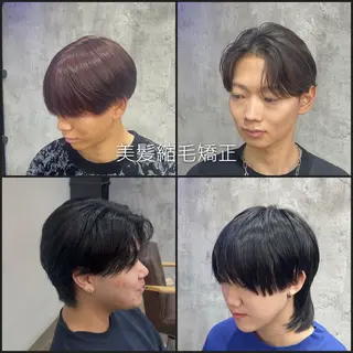 ミディアム パーマ メンズ 🦄カイ/メンズ 韓国ヘア/パーマ🦄のヘアスタイル