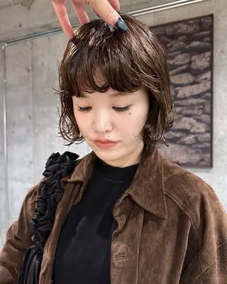 ショート パーマ FILMS / yuuna 🦢🫗のヘアスタイル