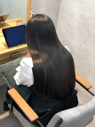 ミディアム パーマ Clan  博多店所属・Clan Tsuyoshiのヘアスタイル