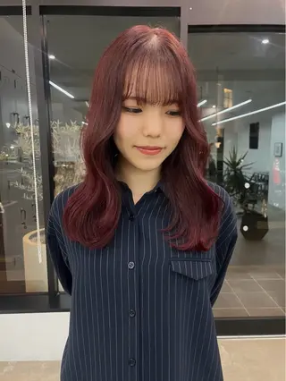 ロング XIA所属・XIA AIMIのヘアスタイル