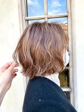 ショート カラー 森 早希絵のヘアスタイル