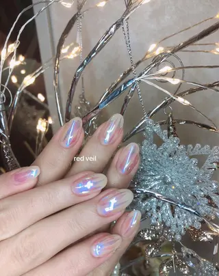 ミディアム ネイル 長さ出し専門 nynaのネイルデザイン