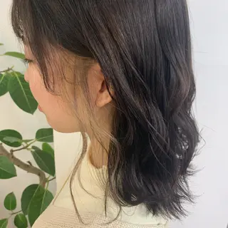 ミディアム fifth所属・きたみ すずのヘアスタイル