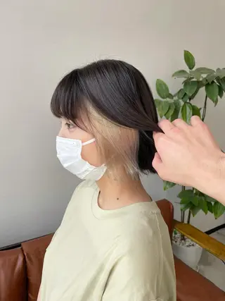 ショート キノシタ ナオユキのヘアスタイル