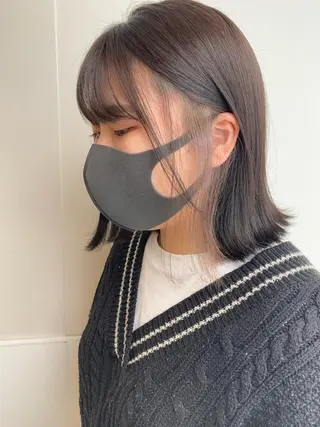 ミディアム カラー レイヤー/ウルフ🤎 mayo.のヘアスタイル