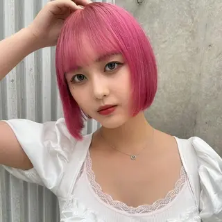 カラー 艶髪ハイトーン /RYUUKI/栄のヘアスタイル