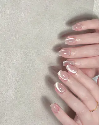 ショート ゆず かのネイルデザイン