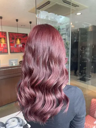 ロング 💞暖色カラー 💞risaのヘアスタイル