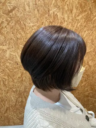 ショート 折本 沙織のヘアスタイル