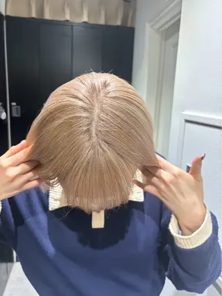 カラー MINX青山店所属・結莉/ボブ/ 縮毛矯正のヘアスタイル