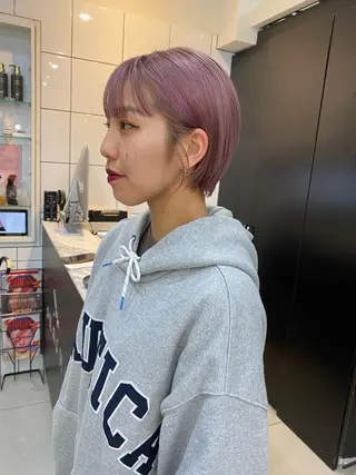 ショート SHACHU渋谷神南店所属・SHACHU ayamiのヘアスタイル