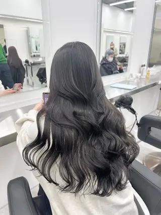カラー 韓国ベージュ🇰🇷 レイヤー🤍渋谷のヘアスタイル